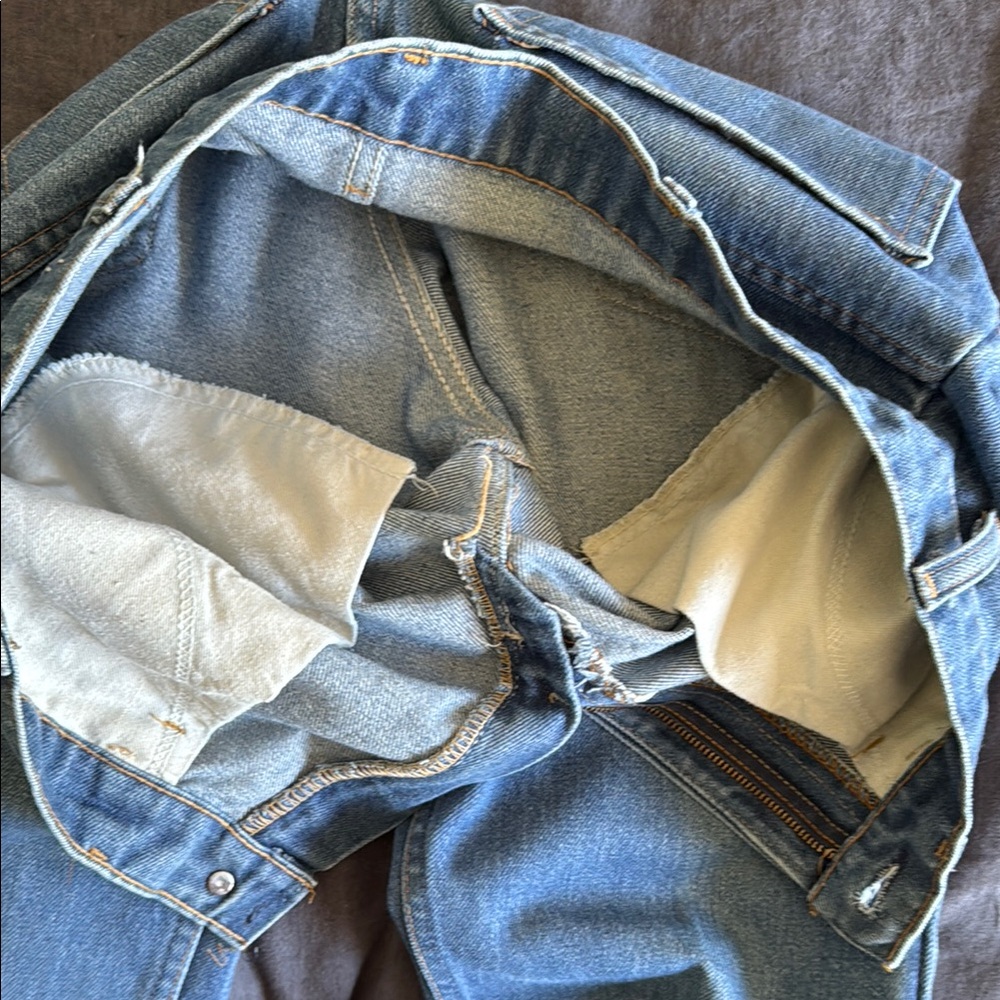 Vintage Levi’s 646 orange tab jeans - Picture 9 of 9